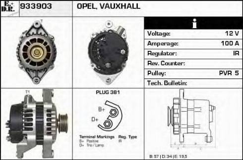 EDR 933903 - Alternator furqanavto.az