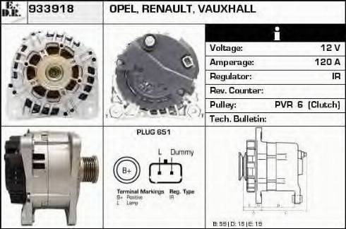 EDR 933918 - Alternator furqanavto.az