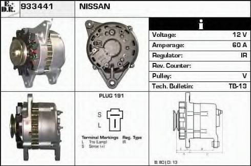 EDR 933441 - Alternator furqanavto.az