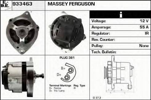 EDR 933463 - Alternator furqanavto.az