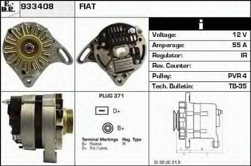 EDR 933408 - Alternator furqanavto.az