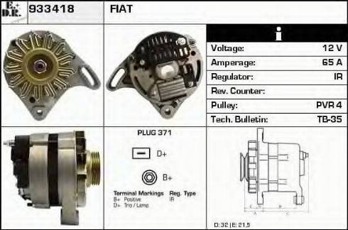 EDR 933418 - Alternator furqanavto.az