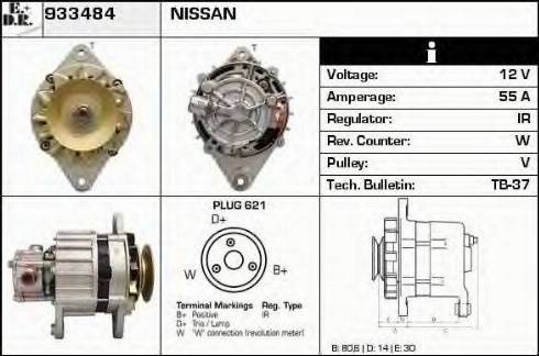 EDR 933484 - Alternator furqanavto.az