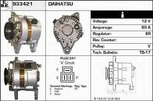 EDR 933421 - Alternator furqanavto.az