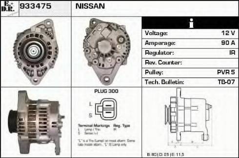 EDR 933475 - Alternator furqanavto.az