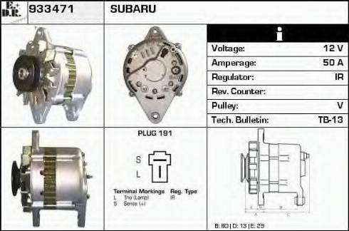 EDR 933471 - Alternator furqanavto.az