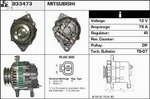 EDR 933473 - Alternator furqanavto.az