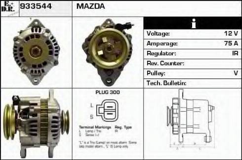 EDR 933544 - Alternator furqanavto.az