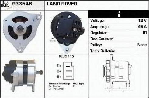 EDR 933546 - Alternator furqanavto.az