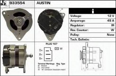 EDR 933554 - Alternator furqanavto.az