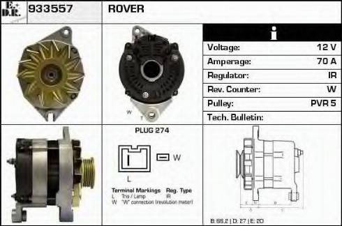 EDR 933557 - Alternator furqanavto.az