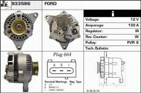 EDR 933586 - Alternator furqanavto.az