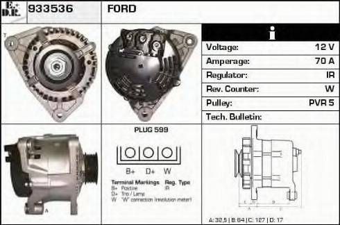 EDR 933536 - Alternator furqanavto.az