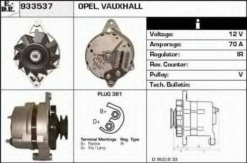 EDR 933537 - Alternator furqanavto.az