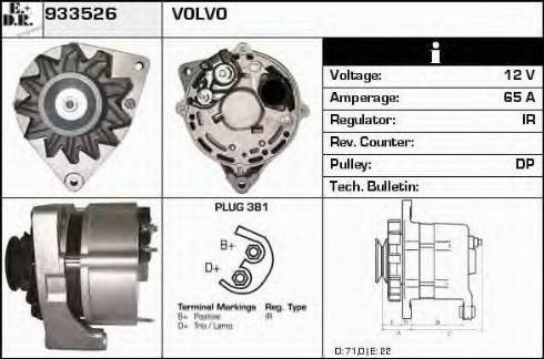 EDR 933526 - Alternator furqanavto.az