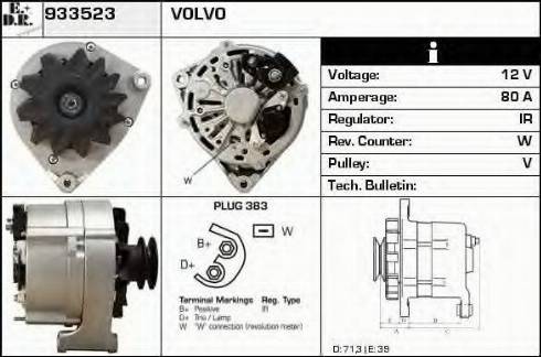 EDR 933523 - Alternator furqanavto.az