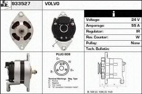 EDR 933527 - Alternator furqanavto.az