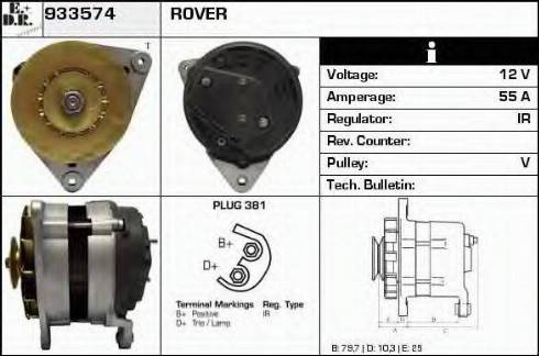 EDR 933574 - Alternator furqanavto.az