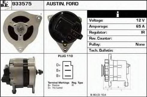 EDR 933575 - Alternator furqanavto.az