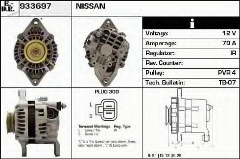 EDR 933697 - Alternator furqanavto.az