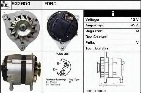 EDR 933654 - Alternator furqanavto.az