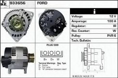 EDR 933656 - Alternator furqanavto.az