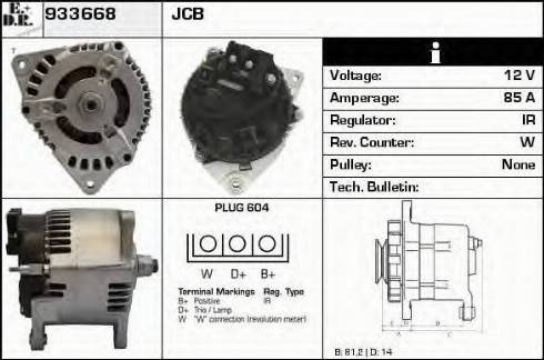 EDR 933668 - Alternator furqanavto.az