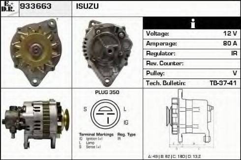 EDR 933663 - Alternator furqanavto.az