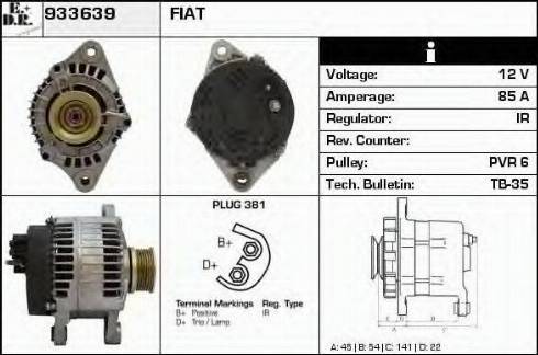 EDR 933639 - Alternator furqanavto.az