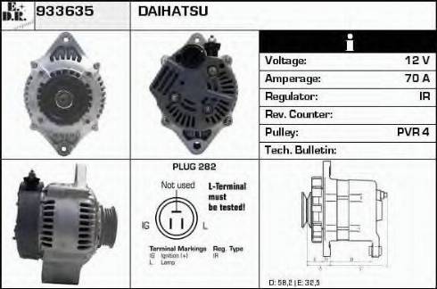 EDR 933635 - Alternator furqanavto.az