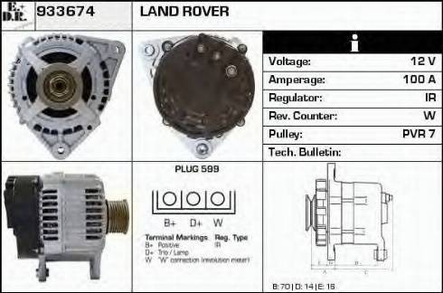 EDR 933674 - Alternator furqanavto.az