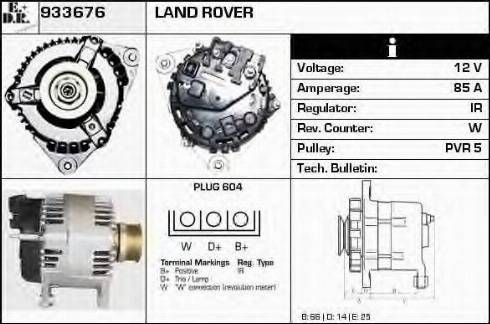 EDR 933676 - Alternator furqanavto.az