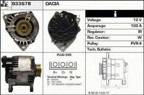 EDR 933678 - Alternator furqanavto.az