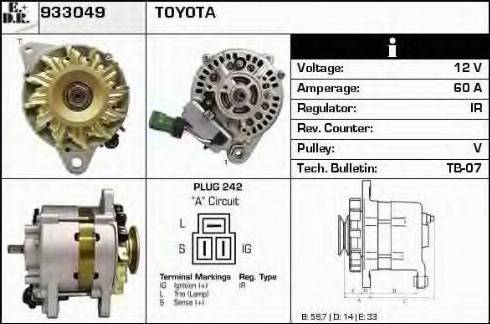 EDR 933049 - Alternator furqanavto.az