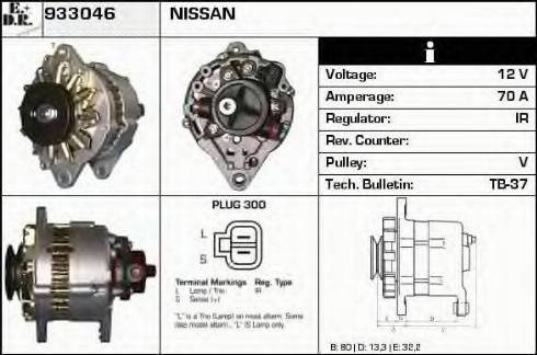 EDR 933046 - Alternator furqanavto.az