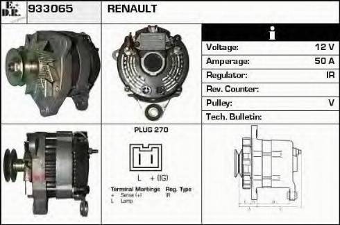 EDR 933065 - Alternator furqanavto.az