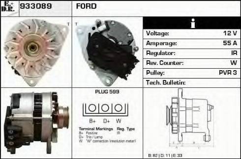 EDR 933089 - Alternator furqanavto.az