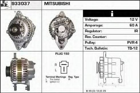 EDR 933037 - Alternator furqanavto.az