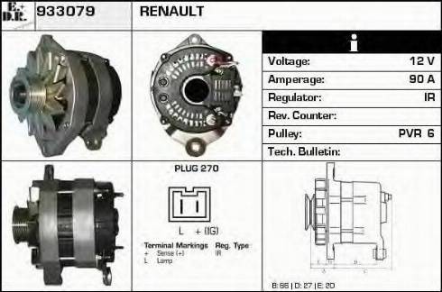 EDR 933079 - Alternator furqanavto.az