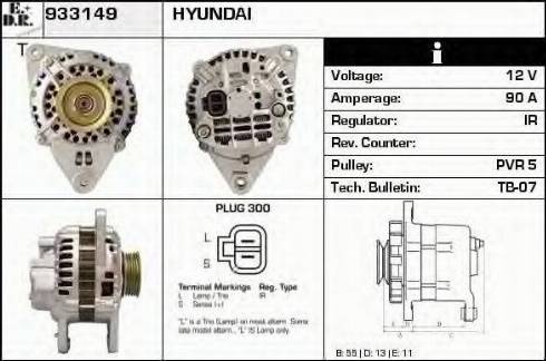 EDR 933149 - Alternator furqanavto.az