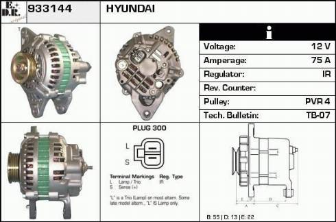 EDR 933144 - Alternator furqanavto.az