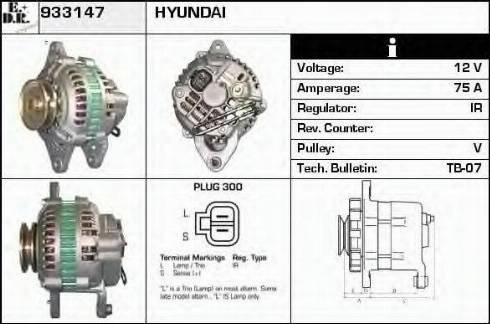 EDR 933147 - Alternator furqanavto.az