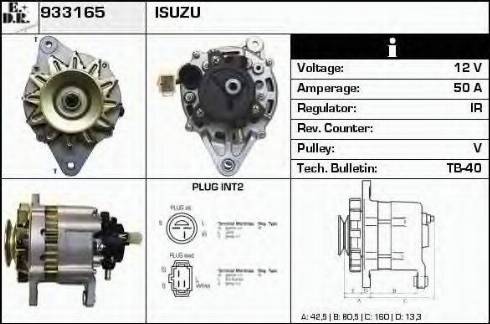 EDR 933165 - Alternator furqanavto.az