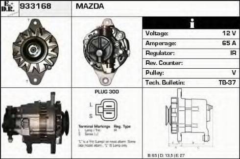 EDR 933168 - Alternator furqanavto.az