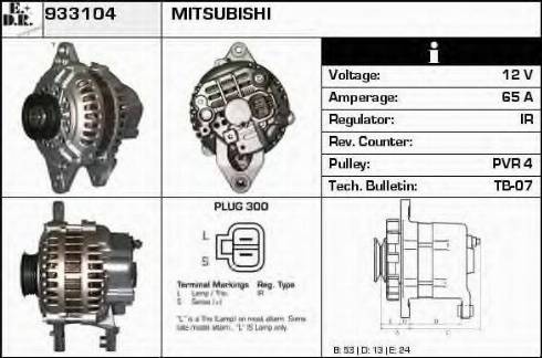 EDR 933104 - Alternator furqanavto.az