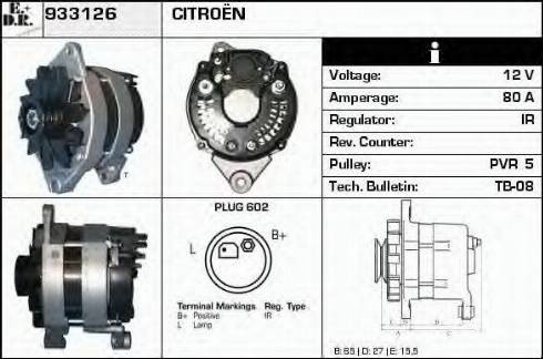 EDR 933126 - Alternator furqanavto.az