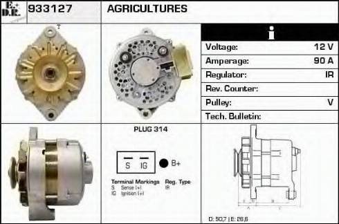 EDR 933127 - Alternator furqanavto.az