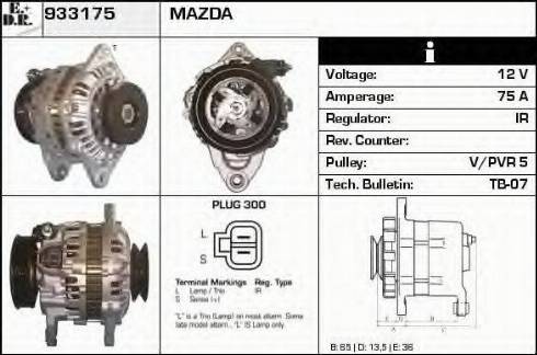 EDR 933175 - Alternator furqanavto.az