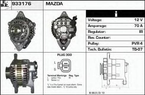 EDR 933176 - Alternator furqanavto.az