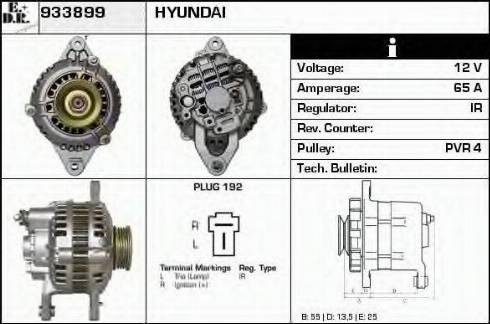 EDR 933899 - Alternator furqanavto.az